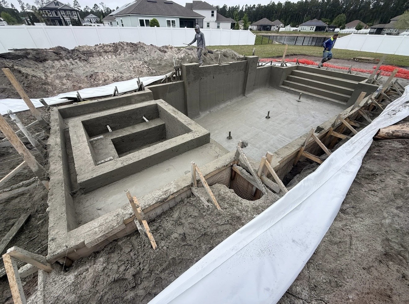 Residential Pool Build